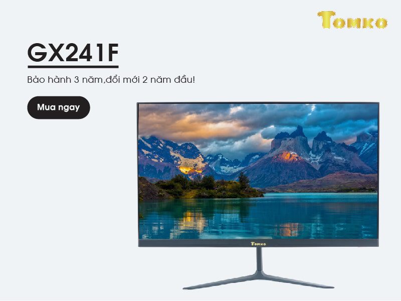 Màn hình máy tính Tomko 24 inch 144Hz IPS GX241F giá rẻ
