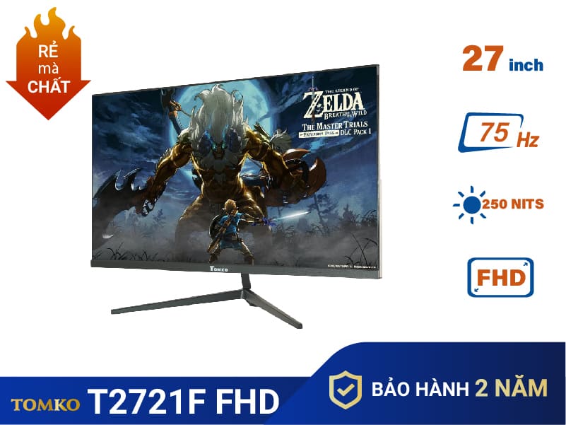 man hinh may tinh pc tomko 27 inch t2721f fhd 2