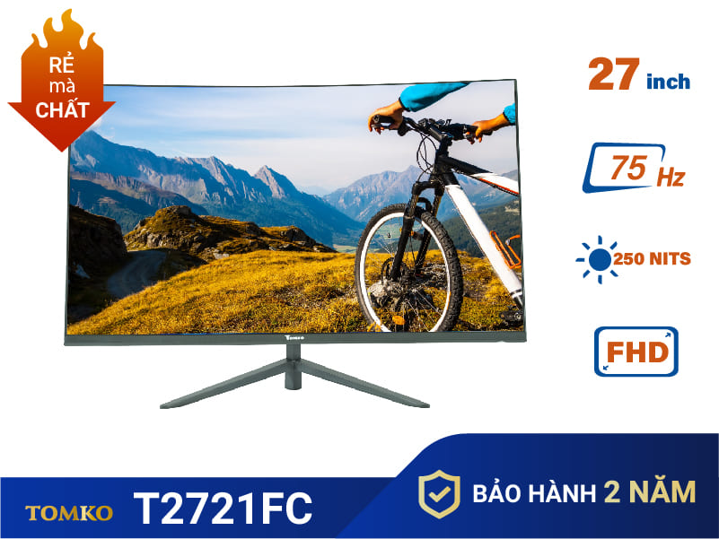 Màn máy tính Tomko 27″ cong T2721FC