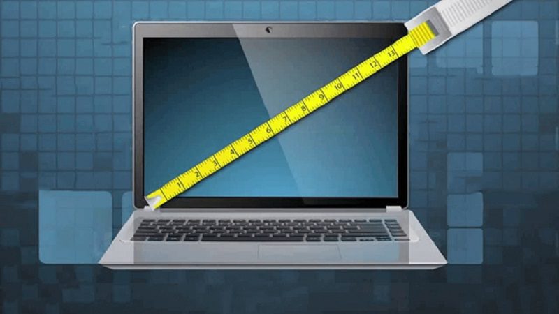 Cách kiểm tra kích thước màn hình máy tính bao nhiêu inch