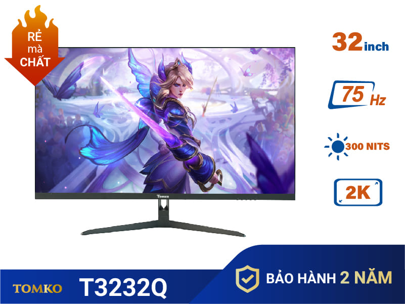 Màn hình máy tính 32 inch QHD Tomko T3232Q