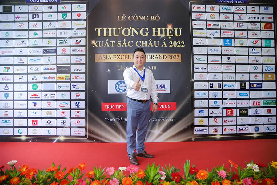Ông Trương Thiệu Cường - Tổng giám đốc công ty Tomko vinh dự, tự hào tham dự lễ công bố