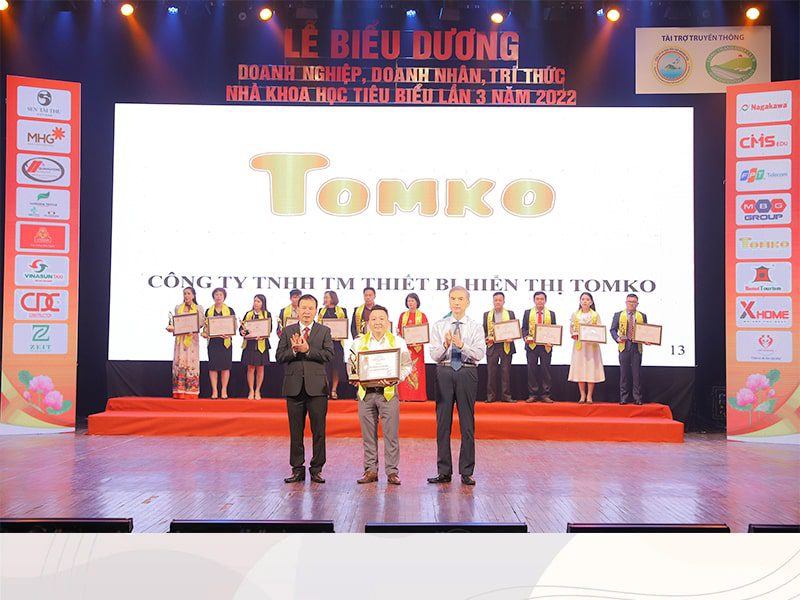 Tomko vinh dự nằm trong top 10 doanh nghiệp tiêu biểu Việt Nam năm 2022 - Vietnam Award 2022