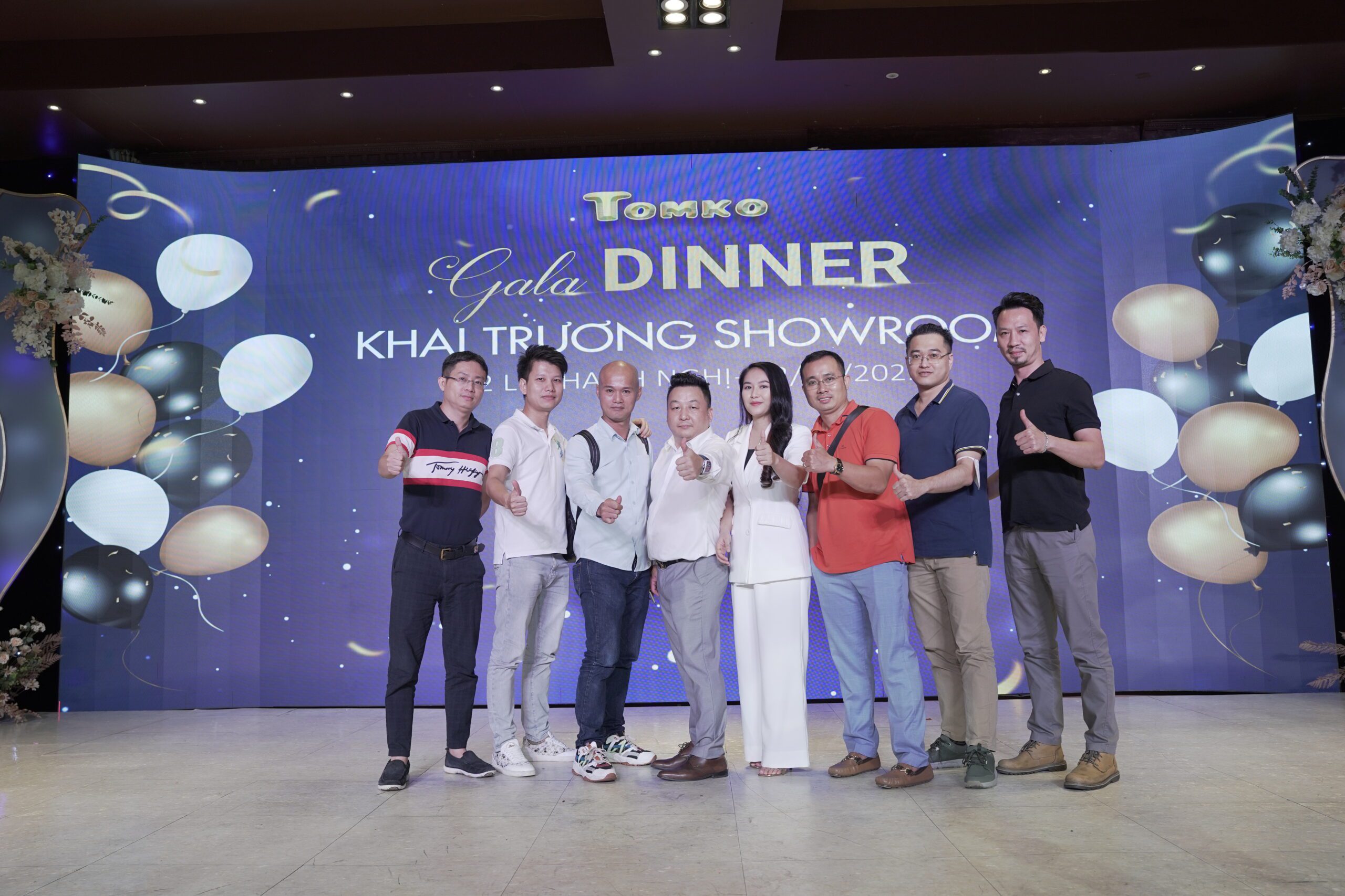 anh gala dinner khai truong showroom tomko 192 le thanh nghi 4