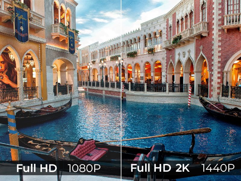 Màn hình Full HD, 2K là gì? So sánh màn hình 2K và Full HD