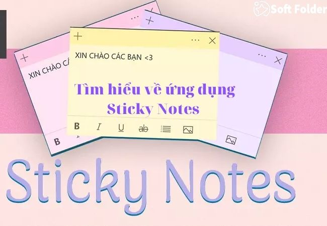 them ghi chu bang sticky notes