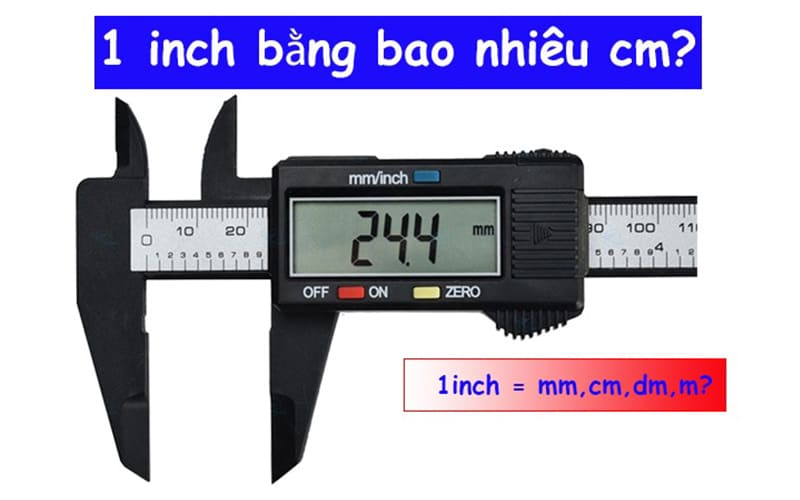 inch la gi cach tinh inch ra cm