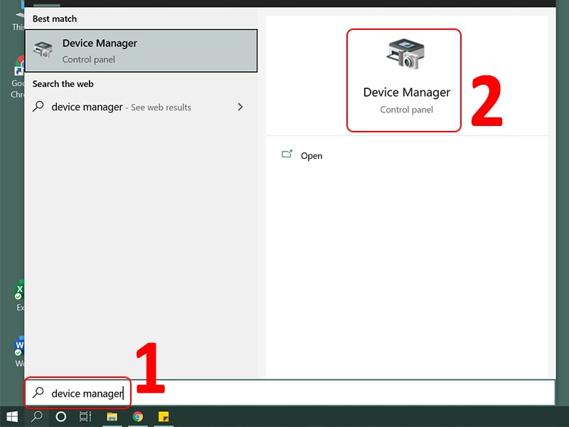 cach cap nhat driver card man hinh amd su dung device manager 1