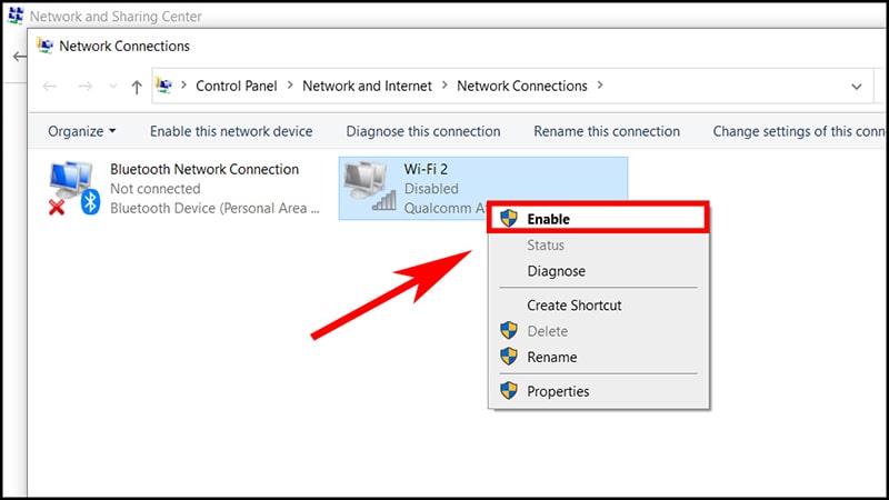 dung control panel de cai dat lai mang 3