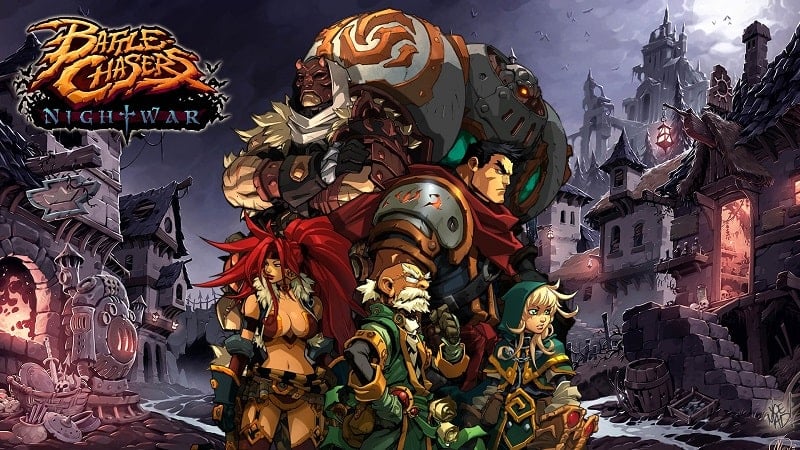 battle chasers nightwar mod1 game giong final fantasy