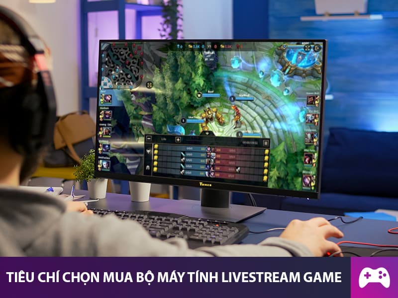 bo may tinh livestream game