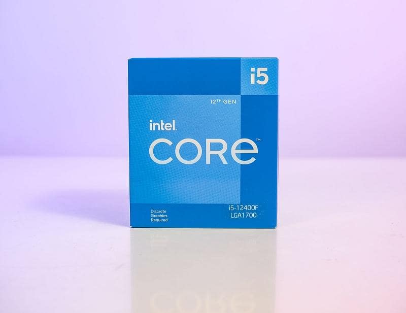 cpu intel core i5 12400f