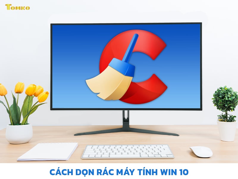 cach don rac may tinh win 10