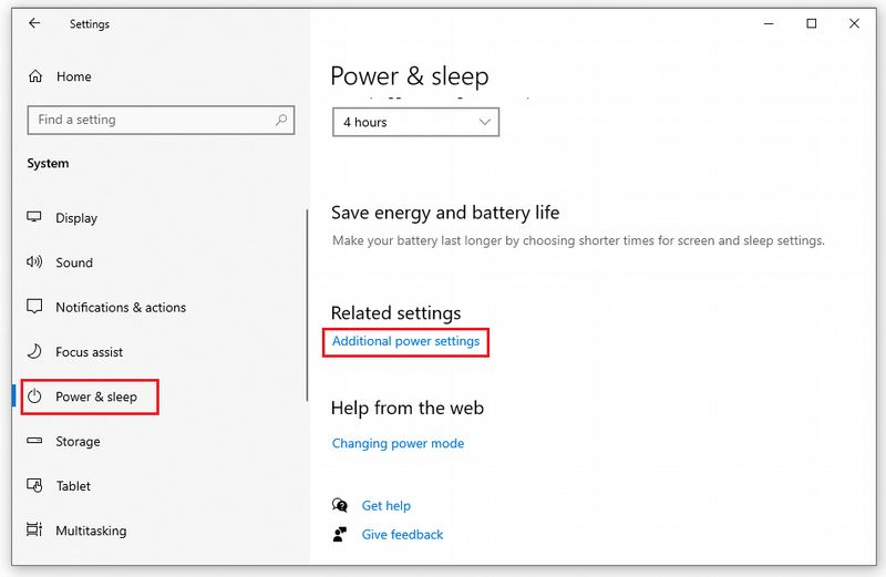 dung power options de tat sleep win 10 b2