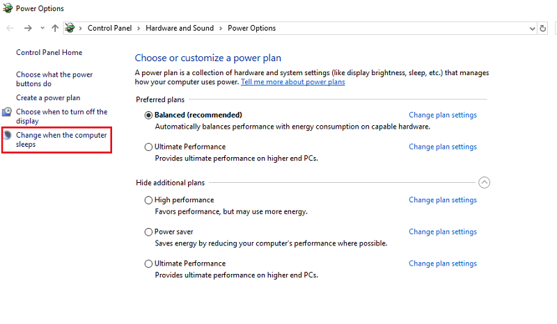 dung power options de tat sleep win 7 b2