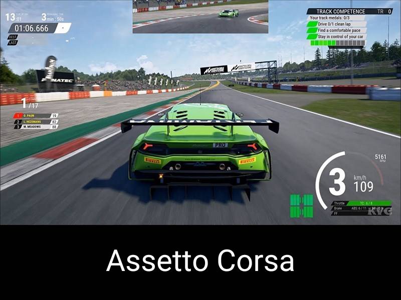 game mo phong lai xe assetto corsa