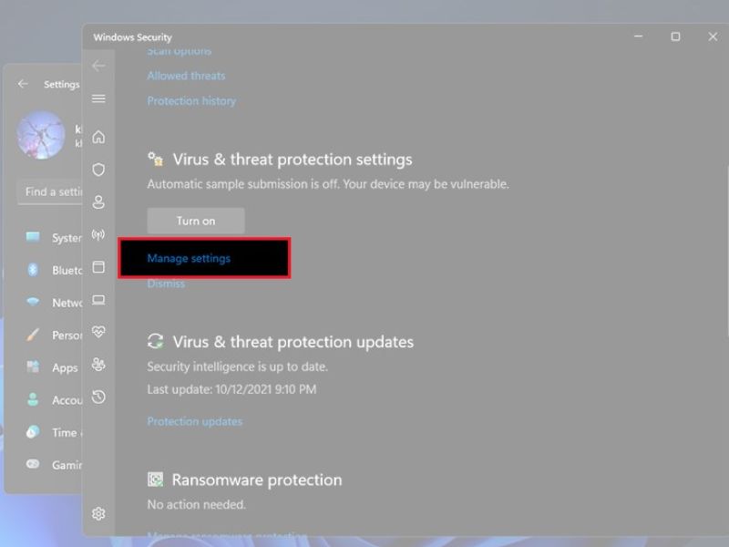 huong dan tat windows defender win 10 bang settings b3