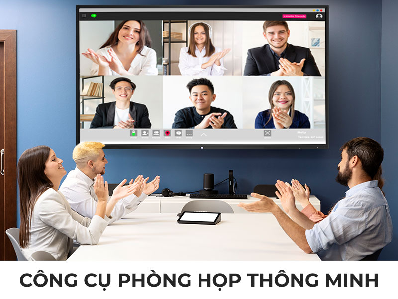  Màn hình phòng họp trực tuyến