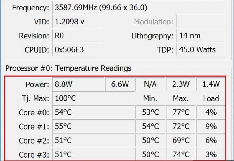 phan mem kiem tra nhiet do cpu core temp