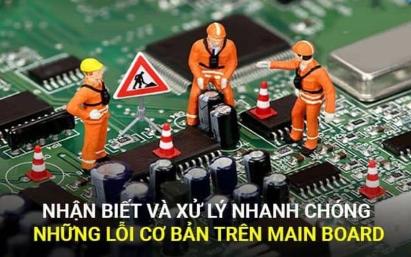 su co mo may tinh khong len man hinh desktop xuat phat tu loi mainboard