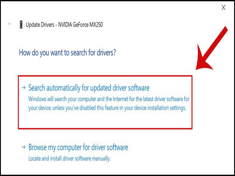 su dung tinh nang tu dong update driver b4