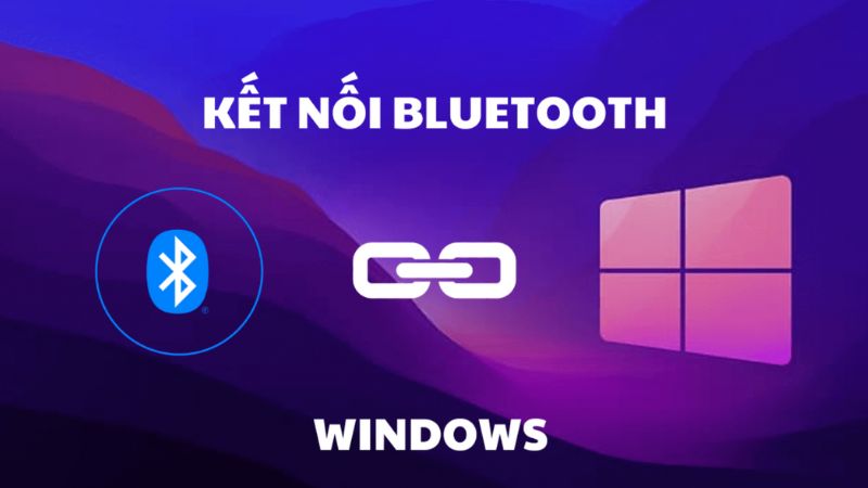 bat bluetooth qua bieu tuong cua so start