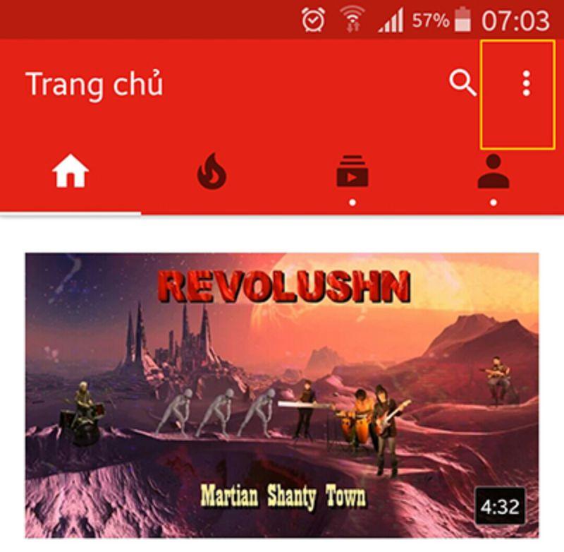 cac buoc xoa lich su tim kiem tren youtube android b2