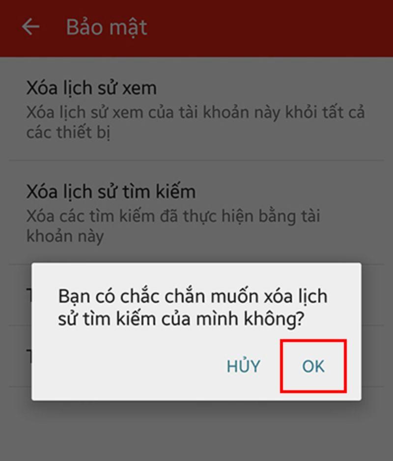 cac buoc xoa lich su tim kiem tren youtube android b6