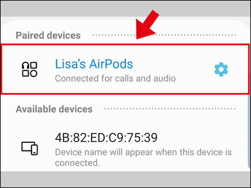 cach ket noi airpod voi dien thoai android b2