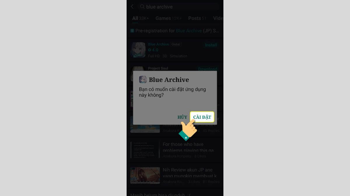 cach tai blue archive tren android b5