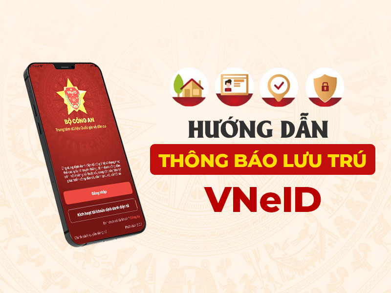 huong dan cach thong bao luu tru tren ung dung vneid