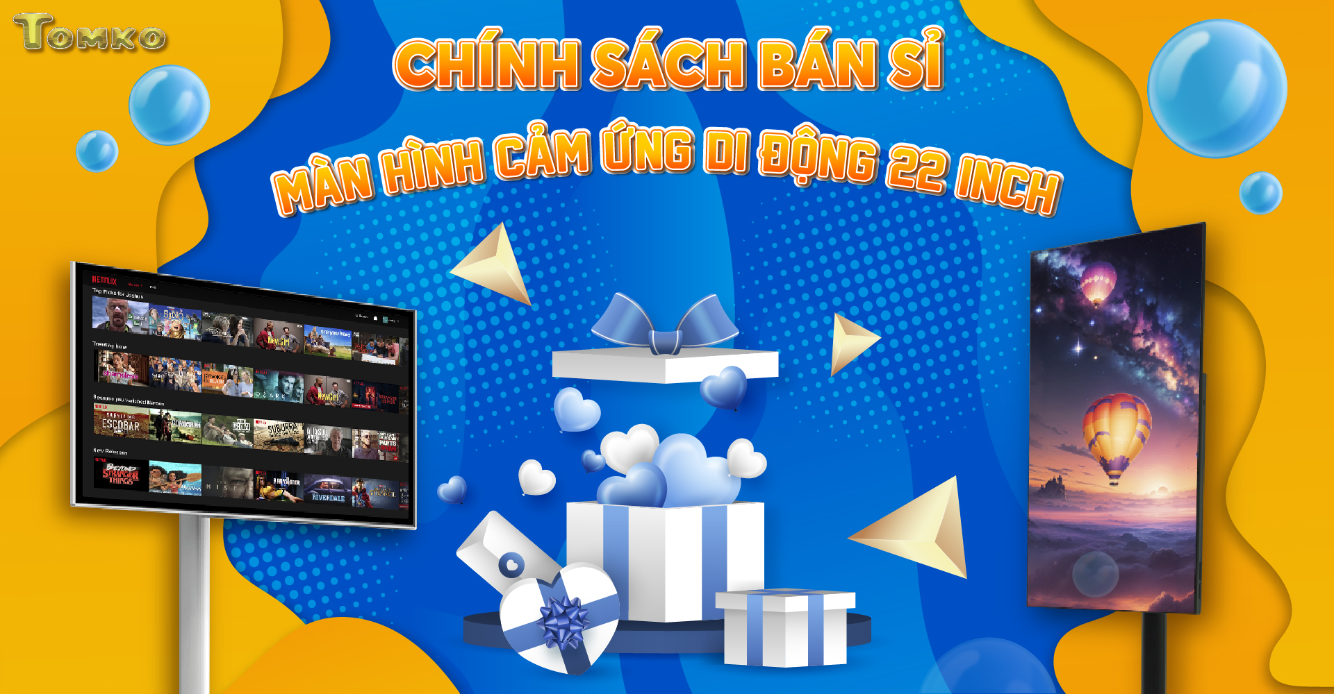 banner chinh sach ban si man hinh cam ung di dong tomko gowithme pc