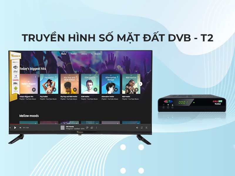 Truyền hình số mặt đất DVB - T2