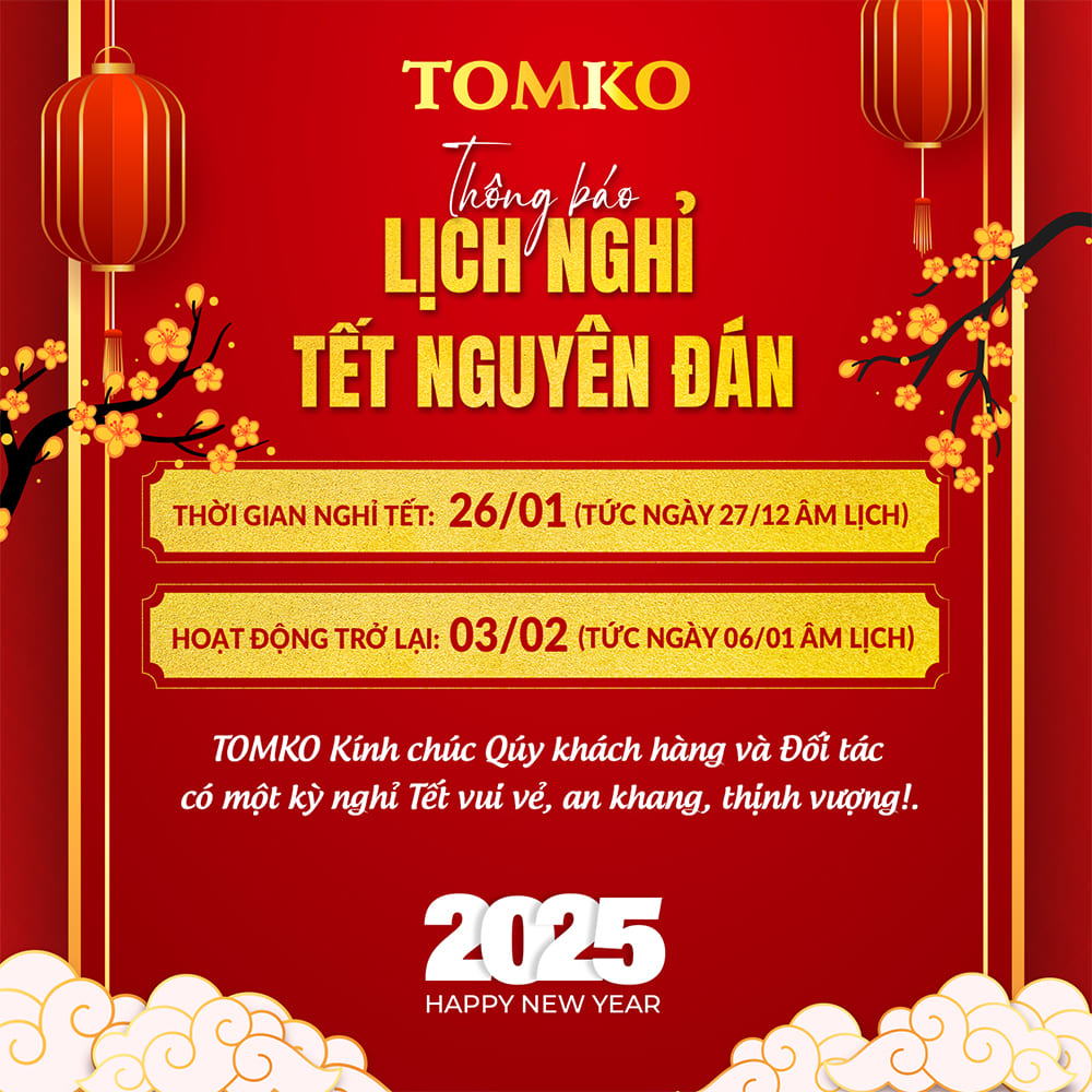 banner thong bao nghi tet 2025 tomko di dong