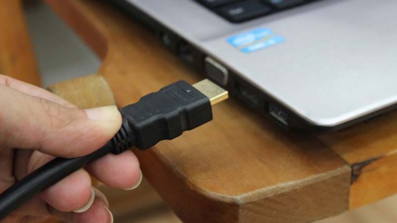 cach ket noi may tinh, laptop voi may chieu bang cong hdmi b1